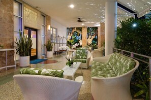 Sitzecke in der Lobby