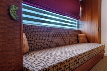 Premium bedding, pillowtop beds, in-room safe, desk at The Tony Hotel South Beach
