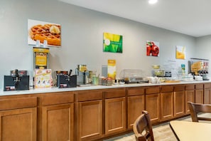 Petit déjeuner continental compris tous les jours
