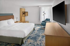 Ropa de cama de alta calidad, caja fuerte, cortinas opacas