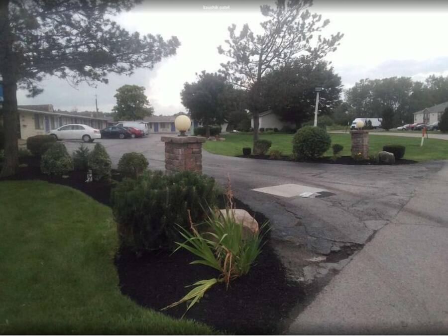 Fachada de la propiedad