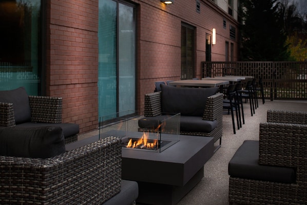 Vue depuis l’hébergement