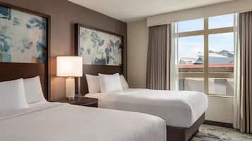 Suite, Two Double Beds, Non-Smoking | 1 bedroom, hypo-allergenic bedding, in-room safe, desk