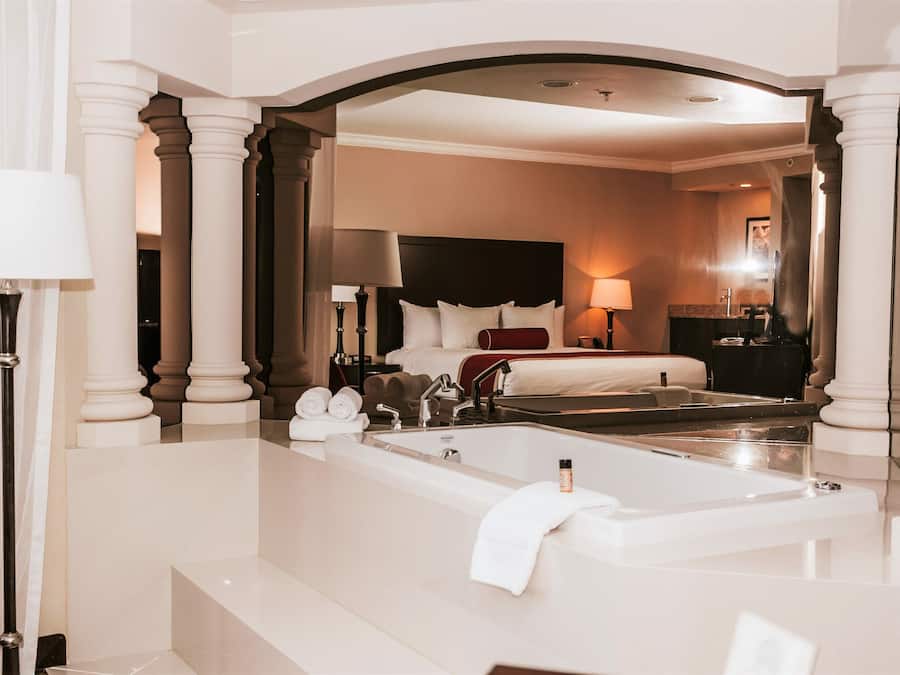 In-room safe, desk, blackout drapes, iron/ironing board