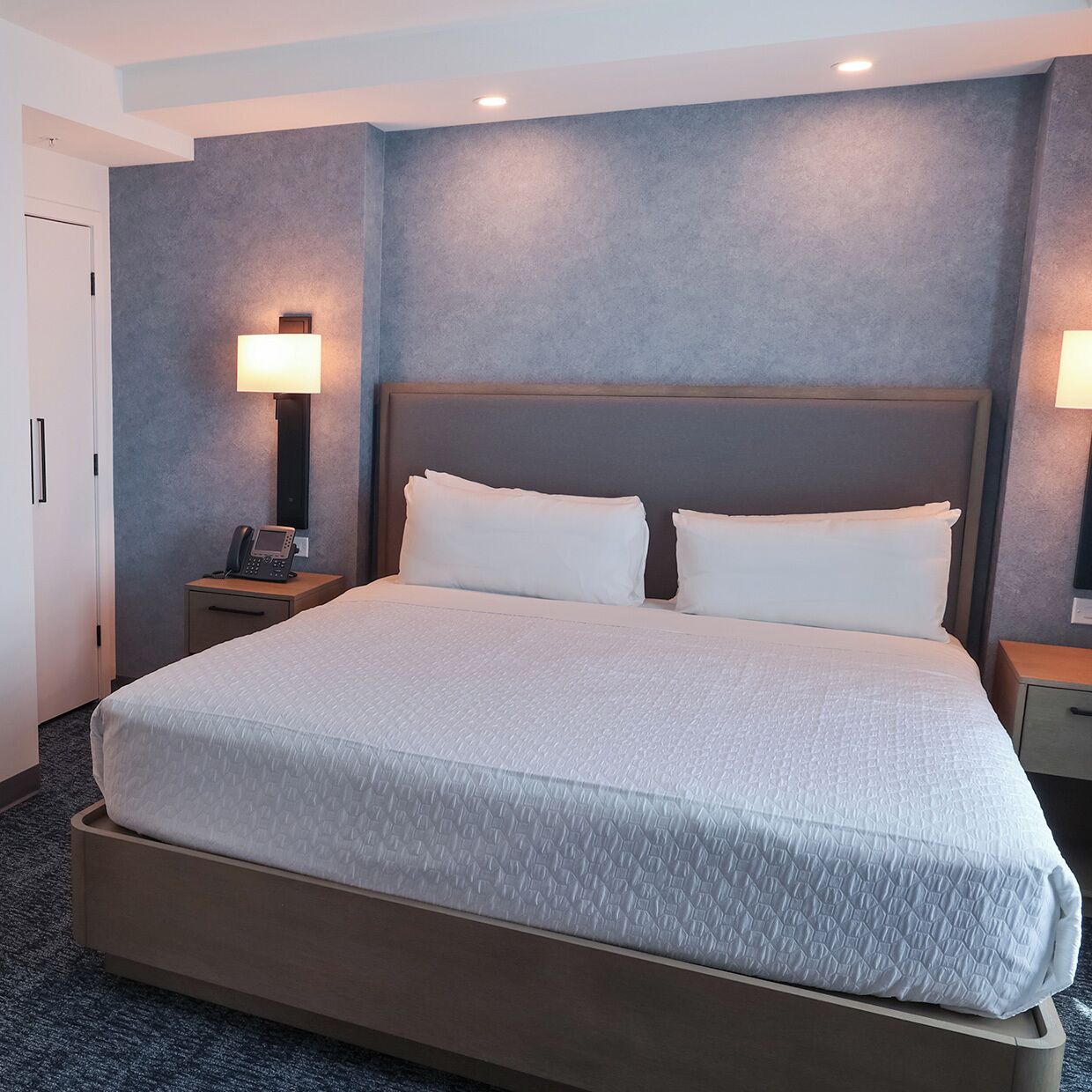 In-room safe, desk, blackout drapes, iron/ironing board