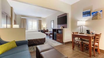 In-room safe, desk, blackout drapes, iron/ironing board