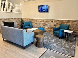 Sala de estar en el lobby