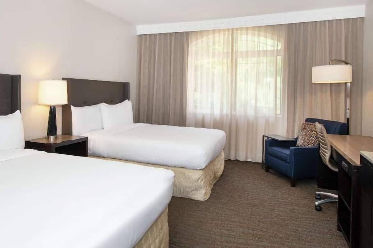 Premium bedding, pillowtop beds, in-room safe, iron/ironing board