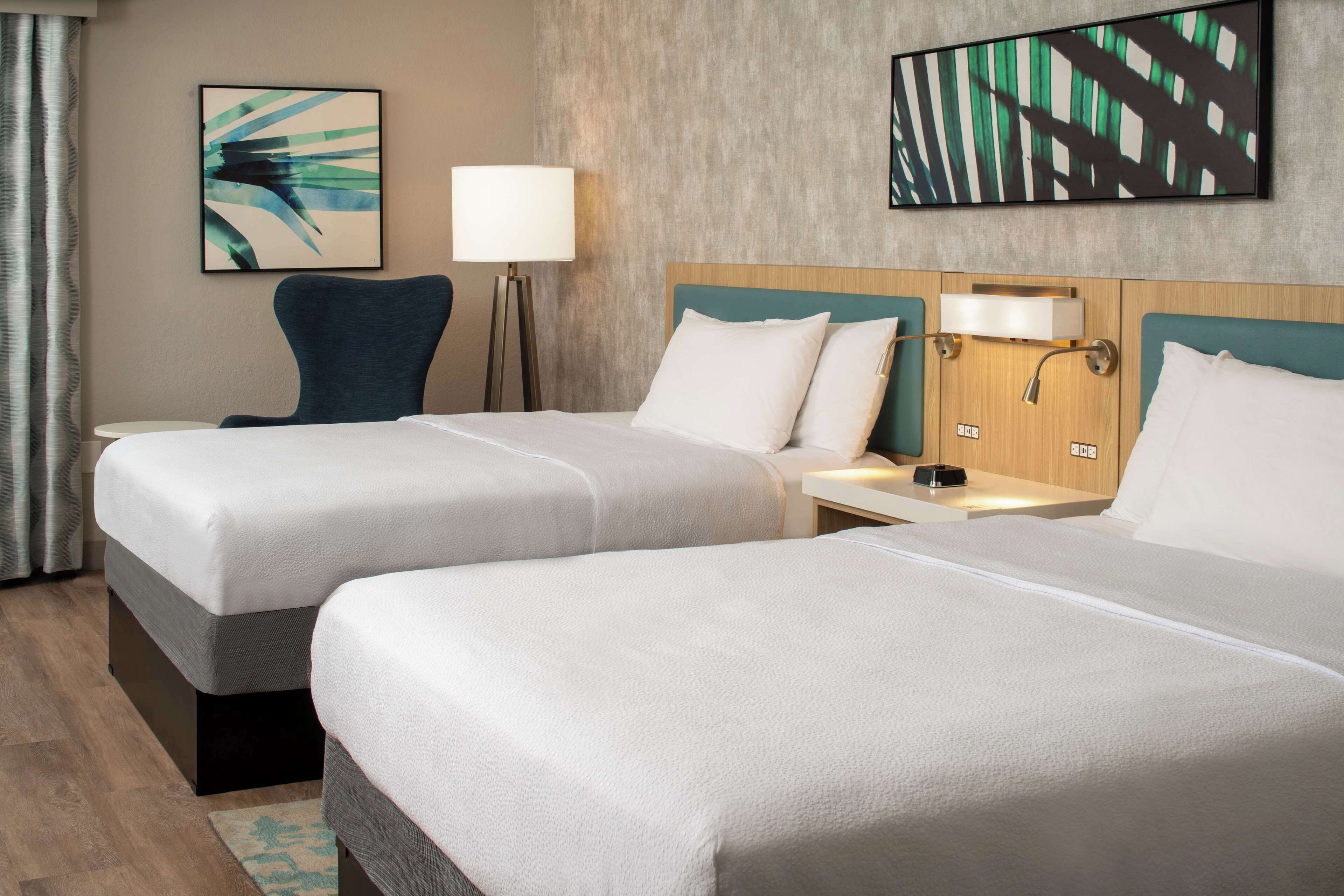 standard two queens | in-room safe, desk, free cots/infant beds, rollaway beds