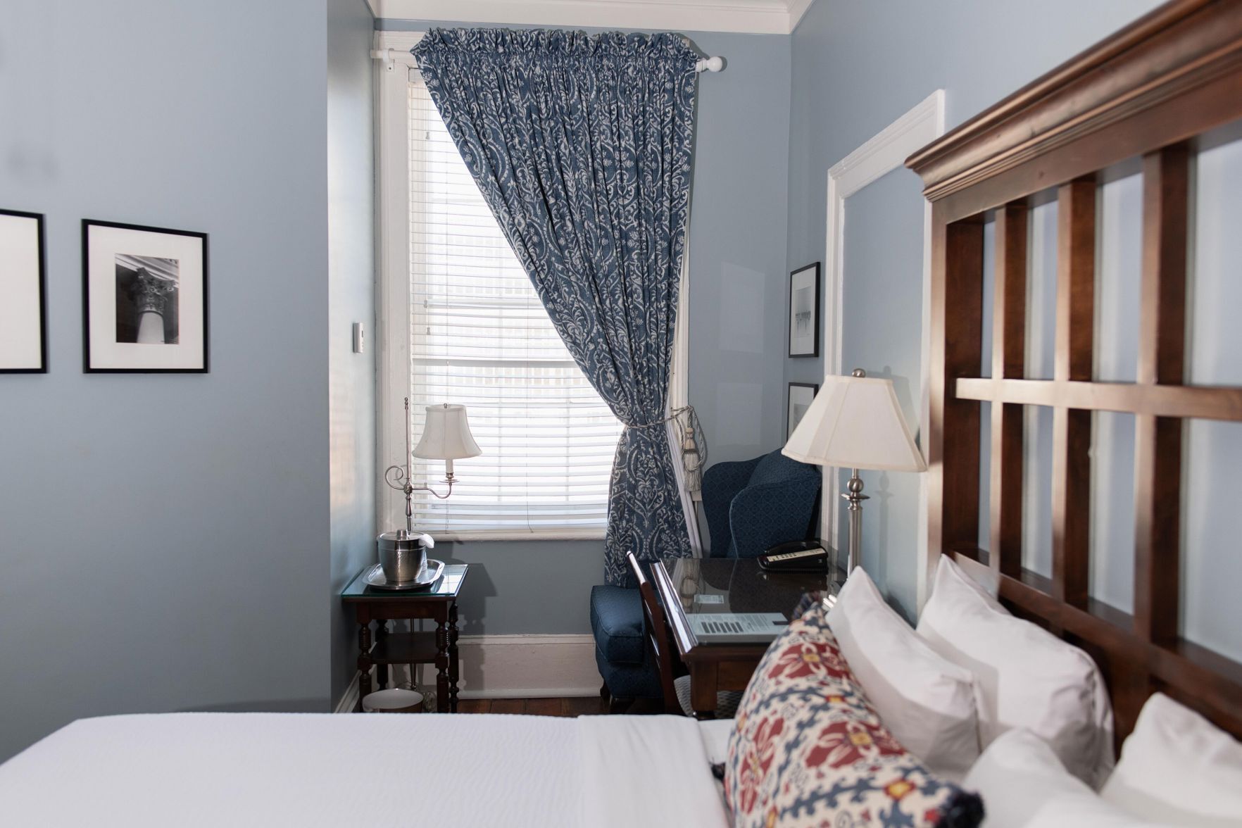 Premium bedding, in-room safe, individually decorated, desk
