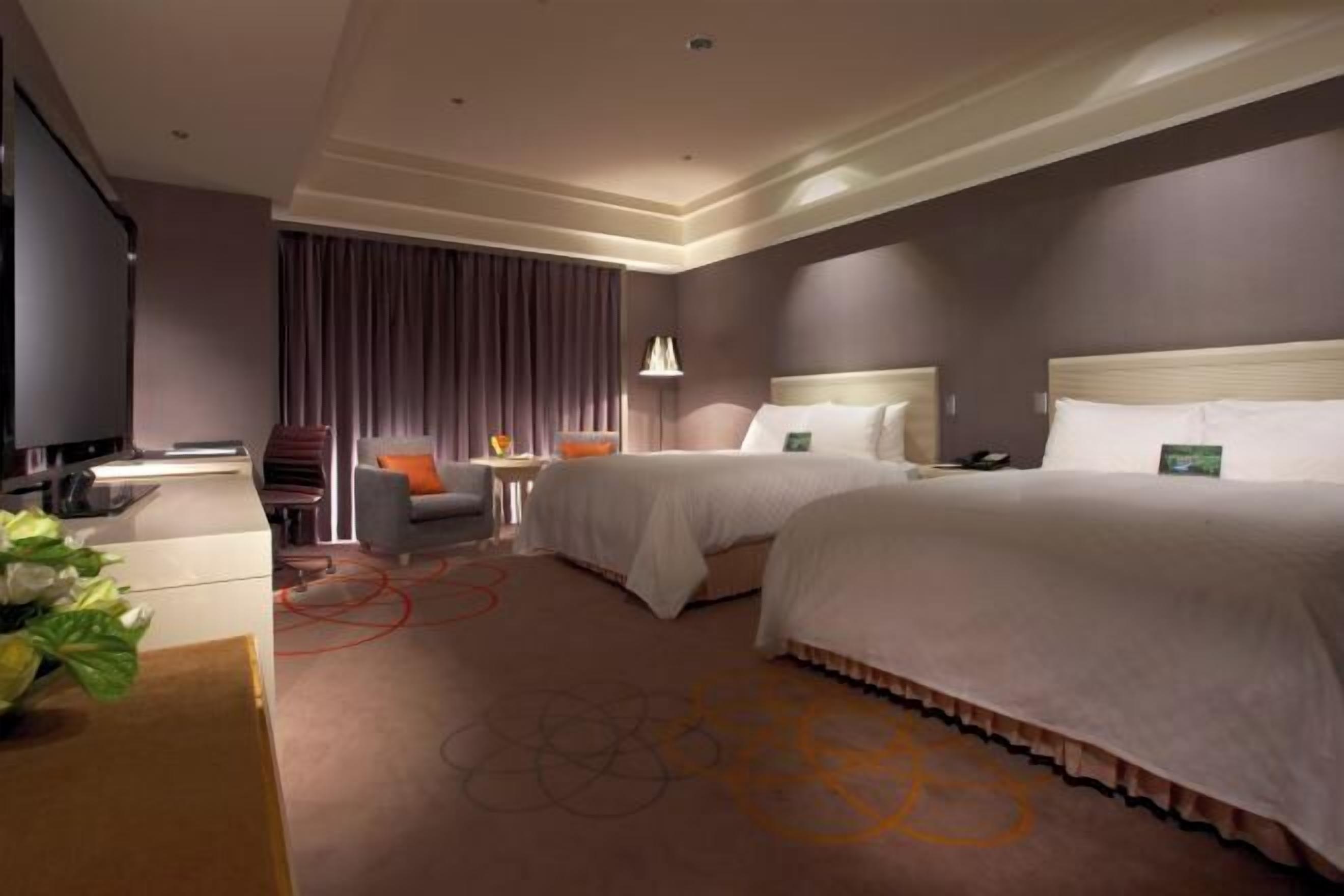In-room safe, desk, laptop workspace, blackout curtains