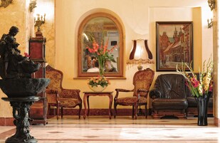 Sala de estar en el lobby