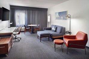 Suite, 1 Bedroom | Living area | Flat-screen TV - Courtyard by Marriott Myrtle Beach Broadway (Myrtle Beach)