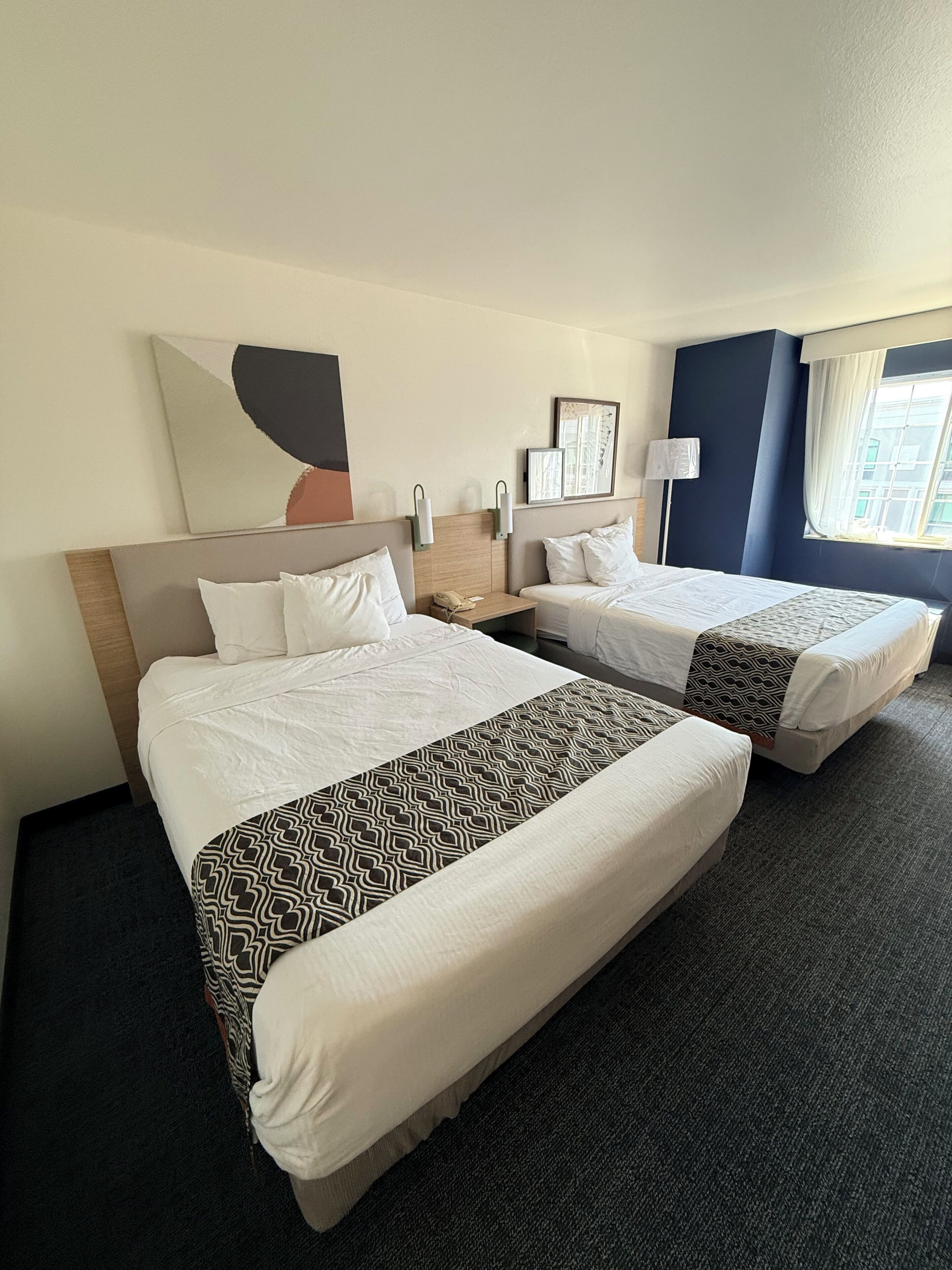 Desk, iron/ironing board, free cribs/infant beds, free WiFi