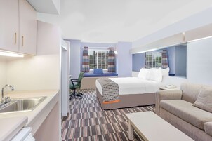 Studio Suite, 1 Queen Bed with Sofa bed, Accessible, Non Smoking (Non-Pet Friendly) | Desk, iron/ironing board, free cribs/infant beds, free WiFi