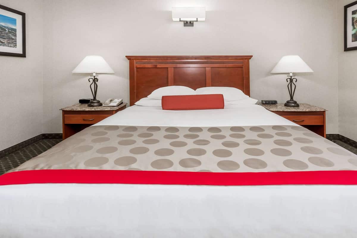 Habitación estándar, 1 cama de matrimonio, no fumadores (Mobility Accessible) | Caja fuerte, escritorio, tabla de planchar con plancha y cunas gratuitas