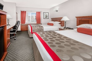 Caja de seguridad en la habitación y escritorio