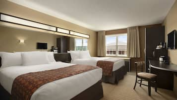 Standard Room, 2 Queen Beds, Non Smoking | Premium bedding, down comforters, in-room safe, desk