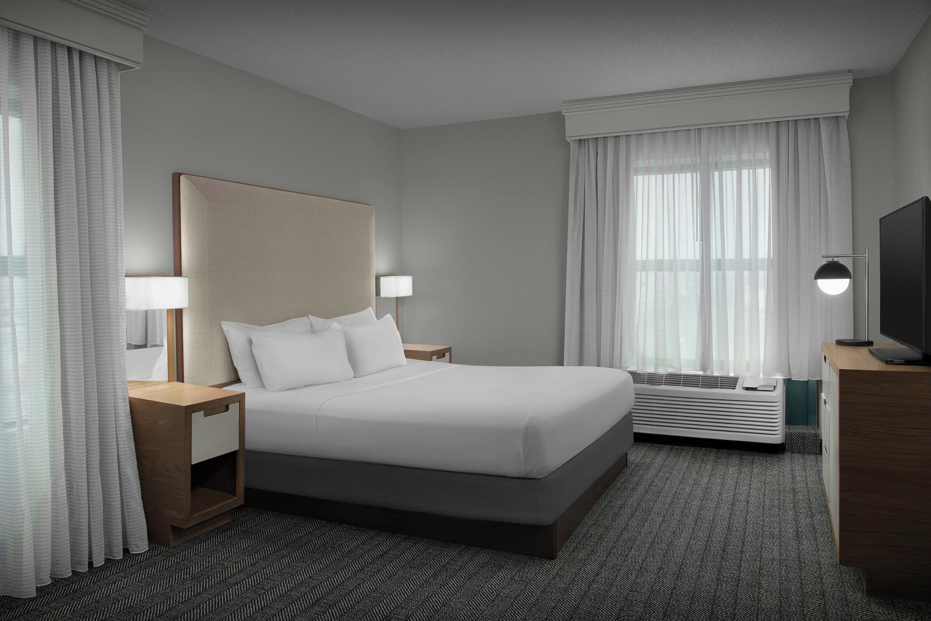 premium bedding, desk, iron/ironing board, free cots/infant beds