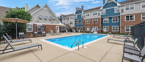 Seasonal outdoor pool