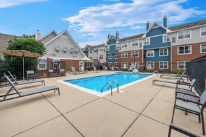 Seasonal outdoor pool