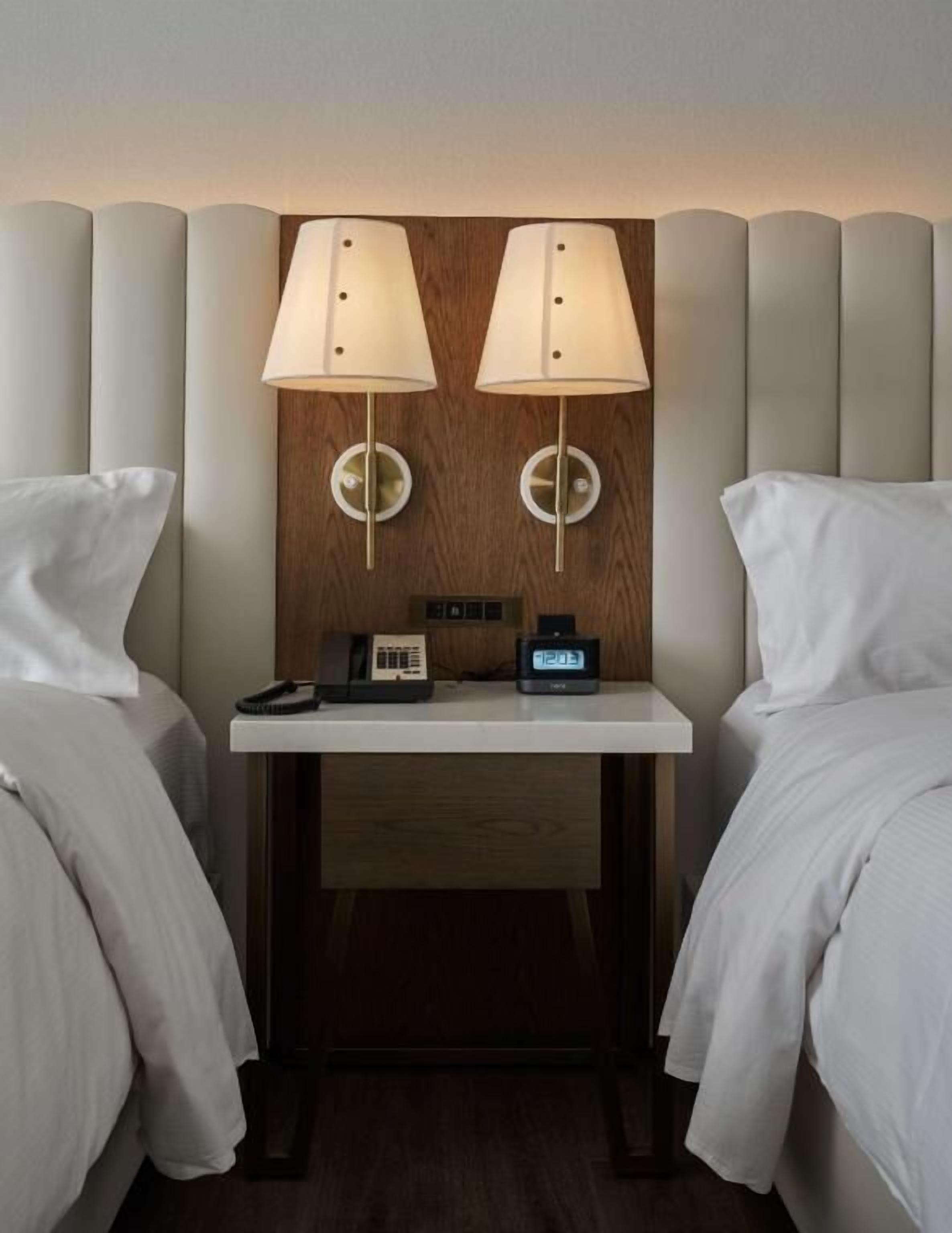 In-room safe, desk, iron/ironing board, free cribs/infant beds