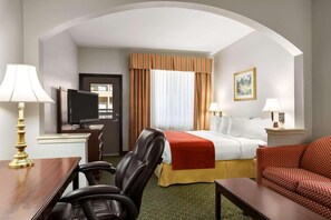 1 bedroom, desk, laptop workspace, blackout drapes