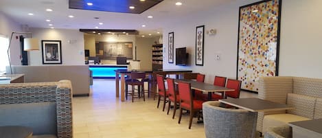 Lobby sitting area