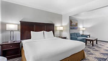 Standard Room, 1 King Bed, Non Smoking, Refrigerator & Microwave (with Single Sofabed;Larger Room)