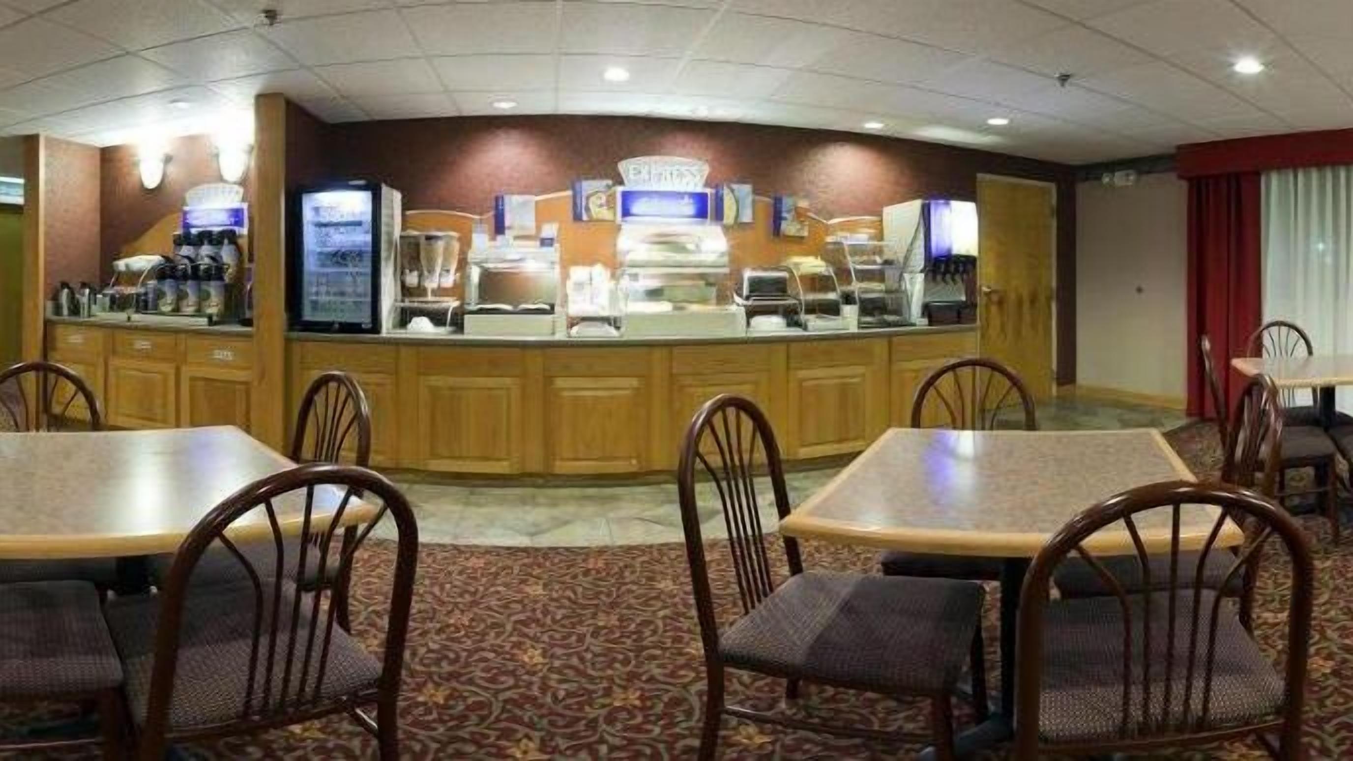 Free buffet breakfast