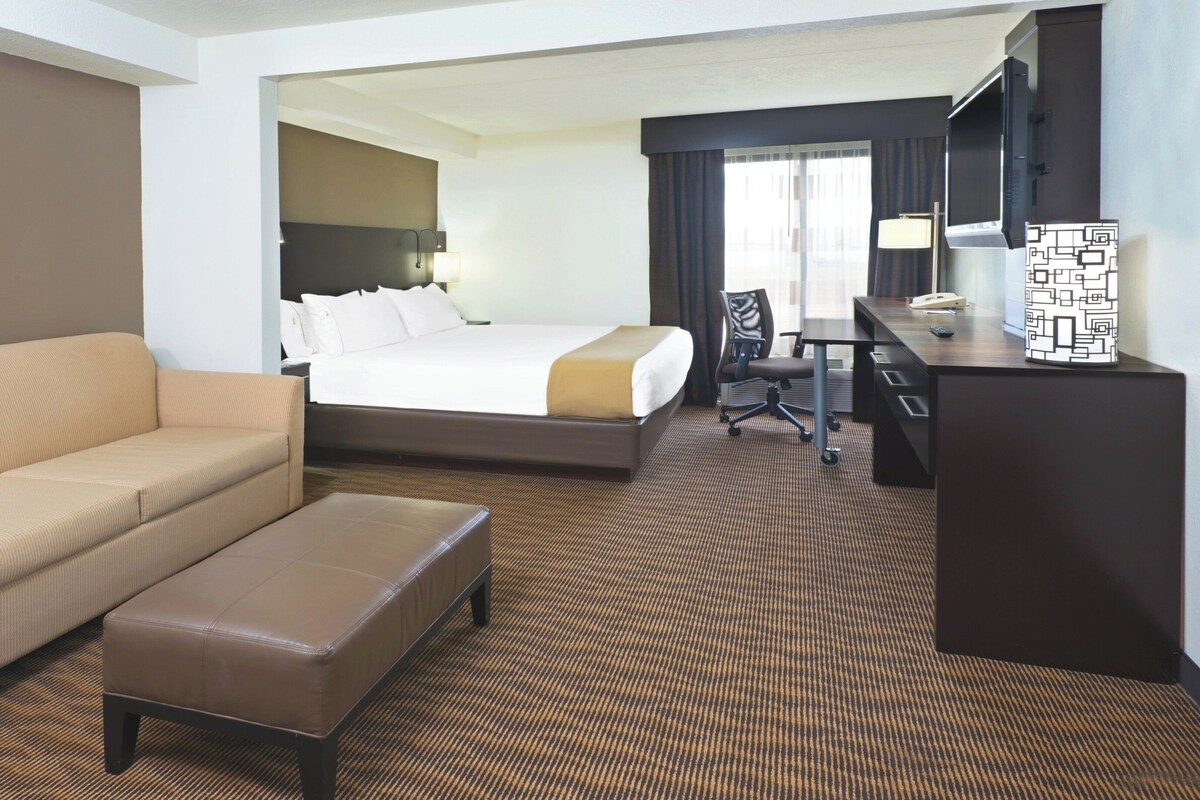 Suite, 1 King Bed | Desk, iron/ironing board, cribs (free), rollaway beds (free)