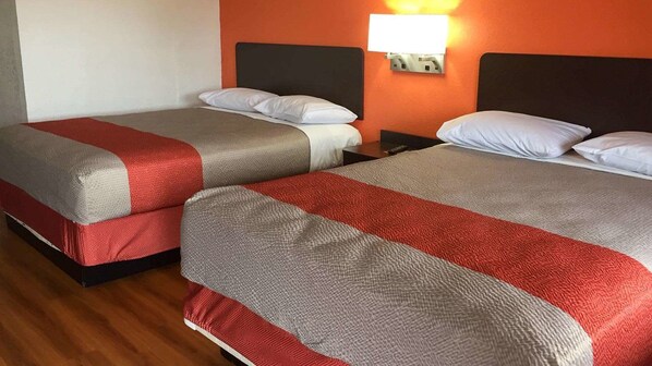 Free WiFi, bed sheets