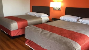 Free WiFi, bed sheets