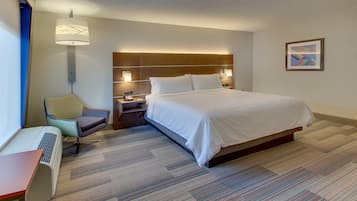 In-room safe, desk, laptop workspace, blackout drapes