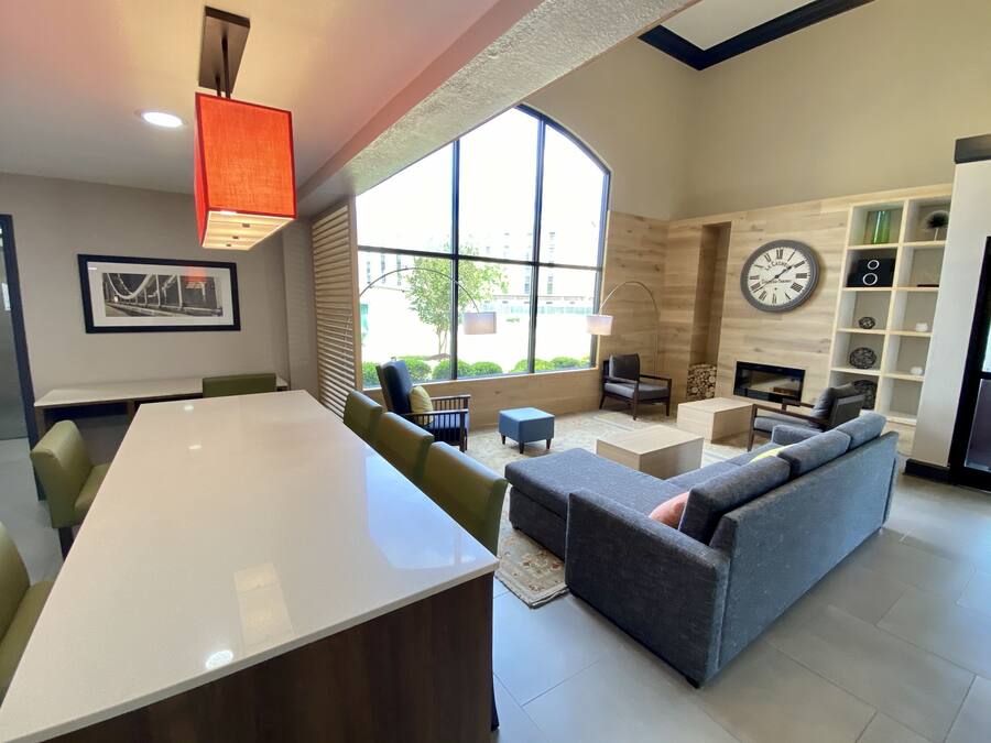 Lobby sitting area