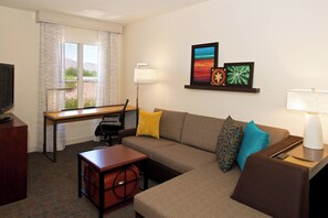 42-inch LCD TV with cable channels, TV