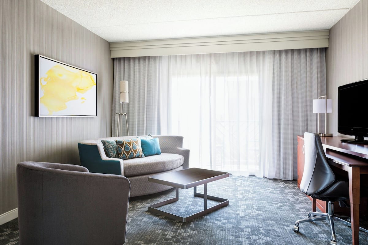 Suite, 1 Bedroom | In-room safe, desk, laptop workspace, iron/ironing board