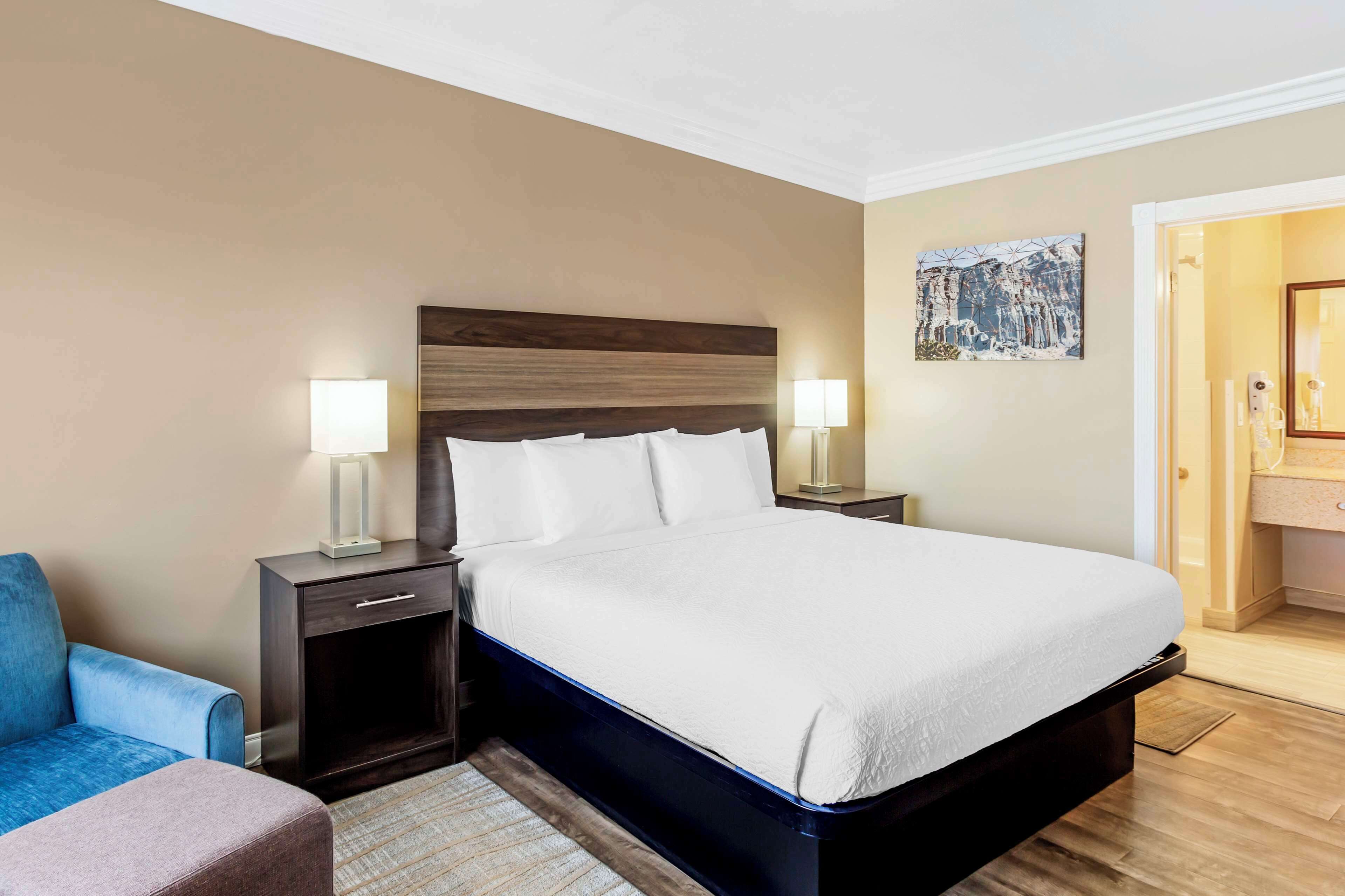 Standard Room, 1 King Bed, Non Smoking, Refrigerator & Microwave