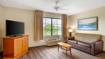 Desk, iron/ironing board, free WiFi, bed sheets