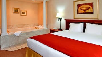 Suite, 1 King Bed, Non Smoking (One-Bedroom, Honeymoon) | Jetted tub