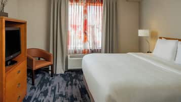 Premium bedding, pillow-top beds, in-room safe, desk