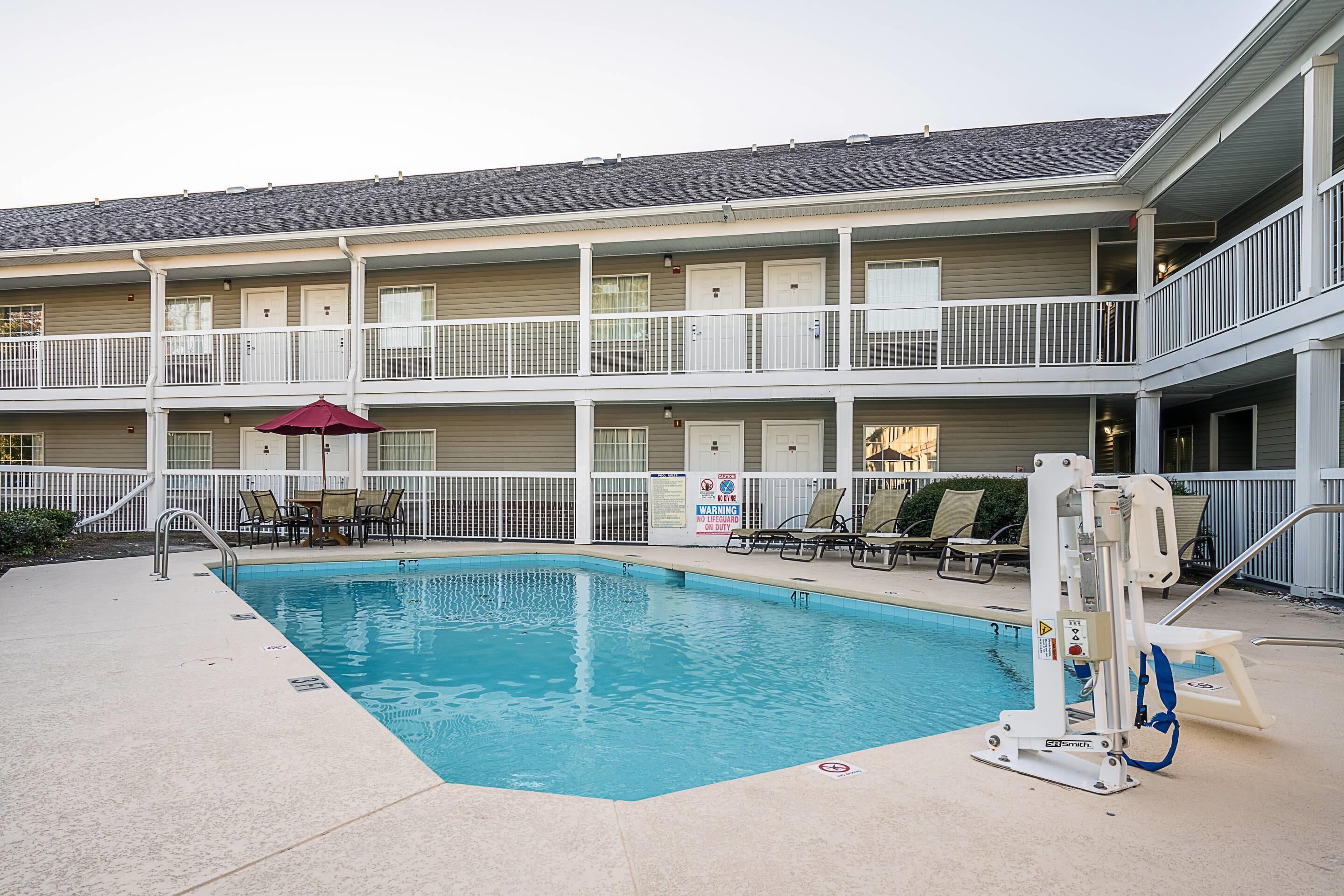 Seasonal outdoor pool