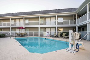 Seasonal outdoor pool