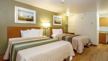 Desk, WiFi (free), bed sheets