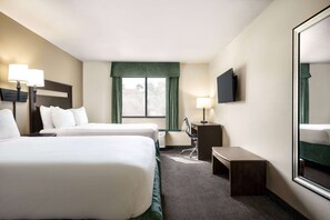 Room, 2 Queen Beds, Non Smoking | Desk, iron/ironing board, rollaway beds, free WiFi