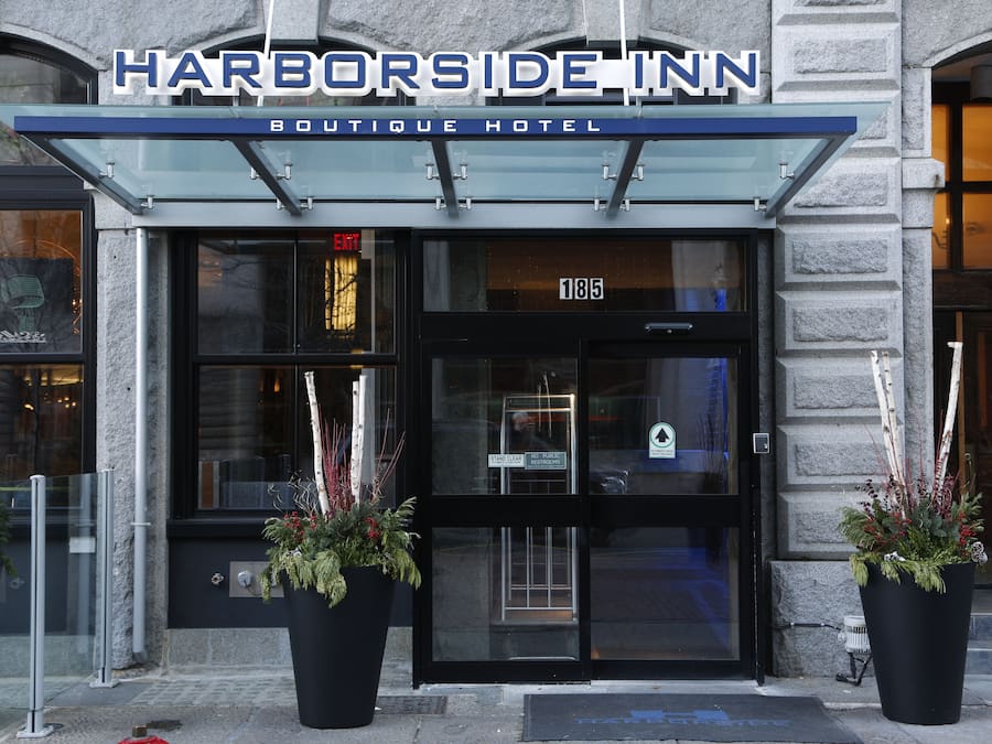 Voorkant van accommodatie