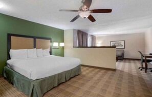 Desk, iron/ironing board, free WiFi, bed sheets