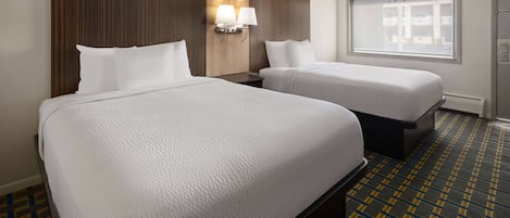 Chambre Standard, 2 grands lits, non-fumeur | Literie de qualité, bureau, espace de travail pour ordinateurs portables