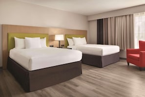 Studio Suite, 2 Queen Beds, Non Smoking | Hypo-allergenic bedding, pillow-top beds, desk, iron/ironing board