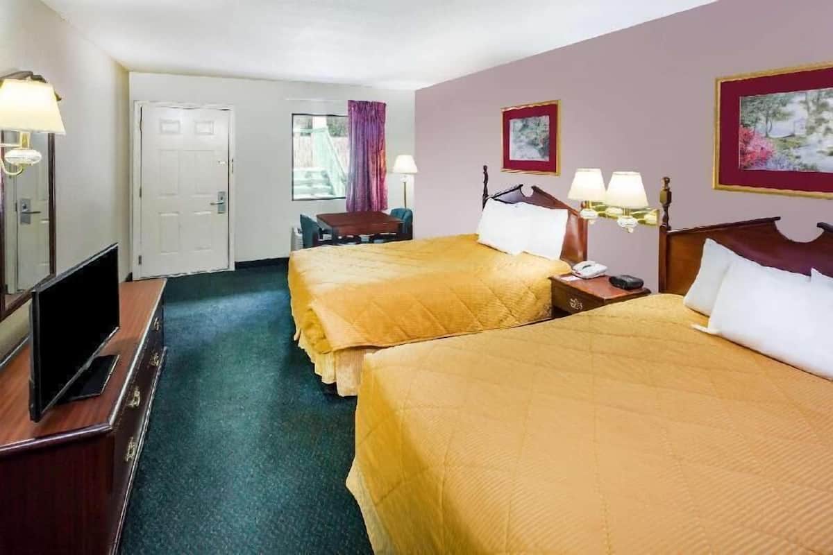 Hypo-allergenic bedding, pillowtop beds, individually furnished, desk